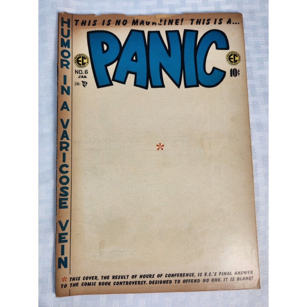 Panic # 6 1954 Atomic Bomb Cover Davis & Wood Art